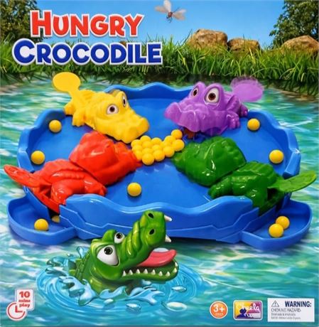 Hungry Crocodile 10pc/case Lot